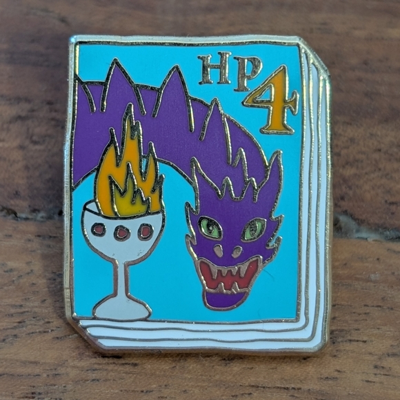 Harry Potter Book Cover Enamel Pins Set - Picture 8 of 15